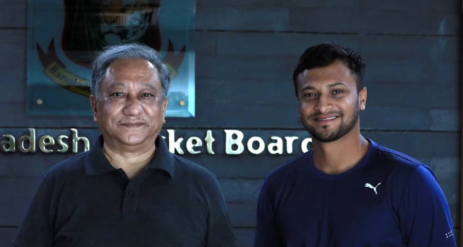 ইতিহাসের সেরা সভাপতি হবেন বলে দাবি সাকিবের