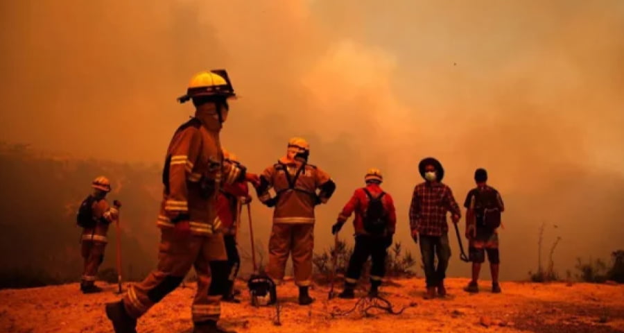 চিলিতে দাবানলে ১১২ জনের মৃত্যু