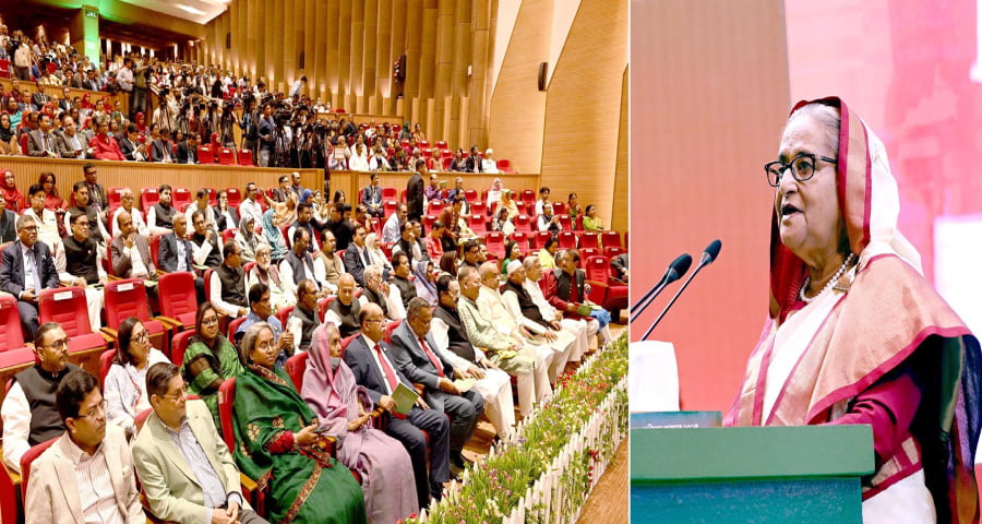 দেশের মানুষের ভাগ্য পরিবর্তনের চেষ্টা করে যাচ্ছি: প্রধানমন্ত্রী