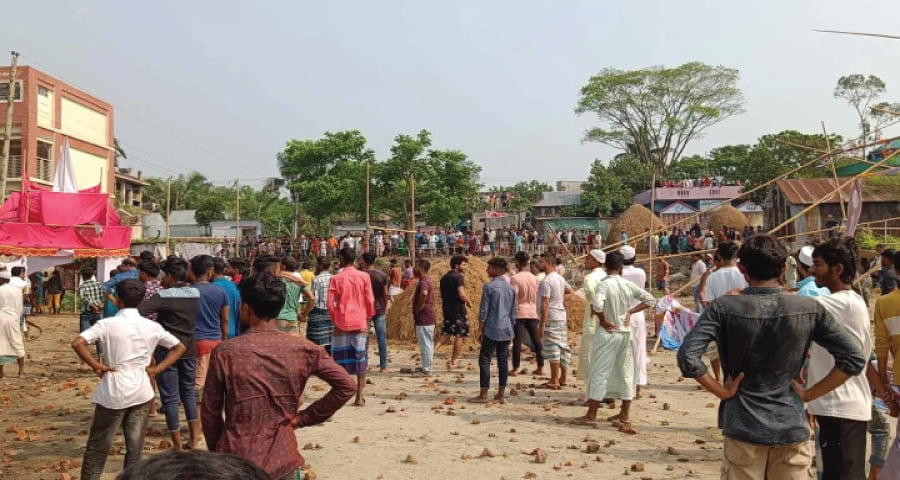 ব্রাহ্মণবাড়িয়ায় ধান শুকানোর জায়গা নিয়ে দুই পক্ষের সংঘর্ষ