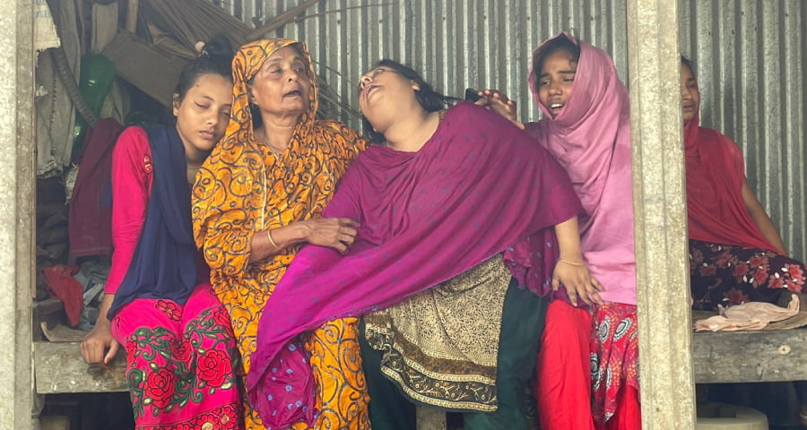 কাজের আশায় গিয়ে হলেন লাশ, ময়মনসিংহে ৬ পরিবারে শোকের মাতম