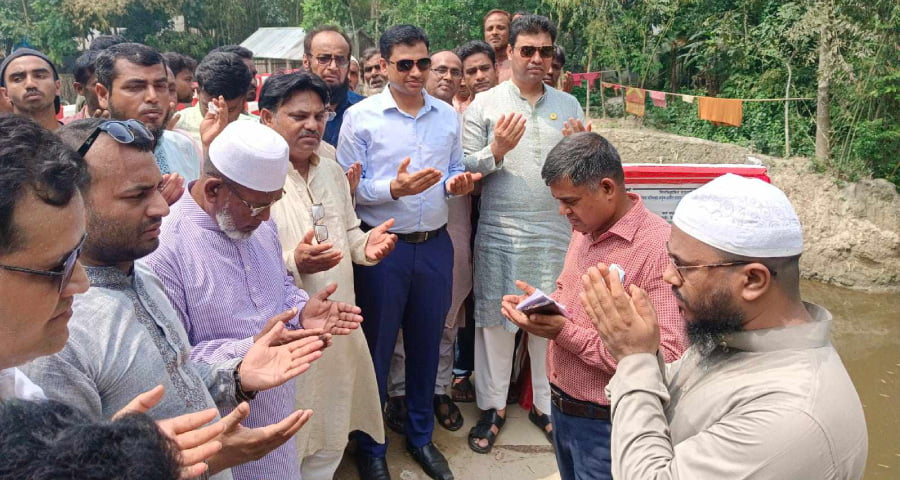 ধলাই খালবাসী পেল স্বপ্নের সেতু