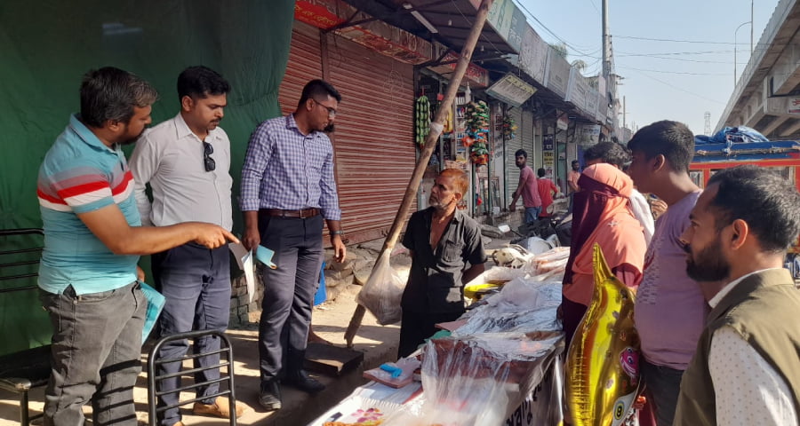 জামালপুরে নিরাপদ খাদ্য কর্তৃপক্ষের অভিযানে জিলাপী ও ছোলাবুট জব্দ