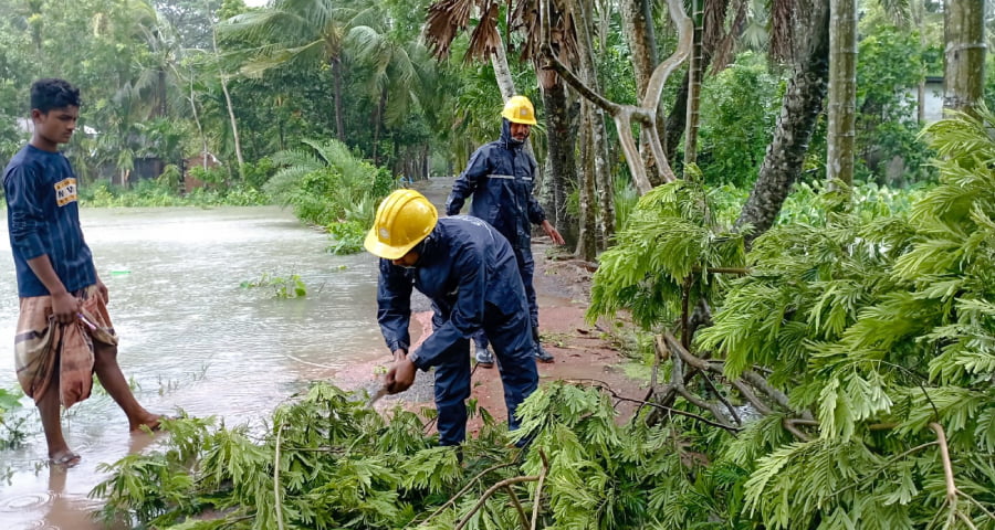 ঘূর্ণিঝড় রিমাল: বোরহানউদ্দিনে গাছের ডাল ভেঙ্গে নিহত ১