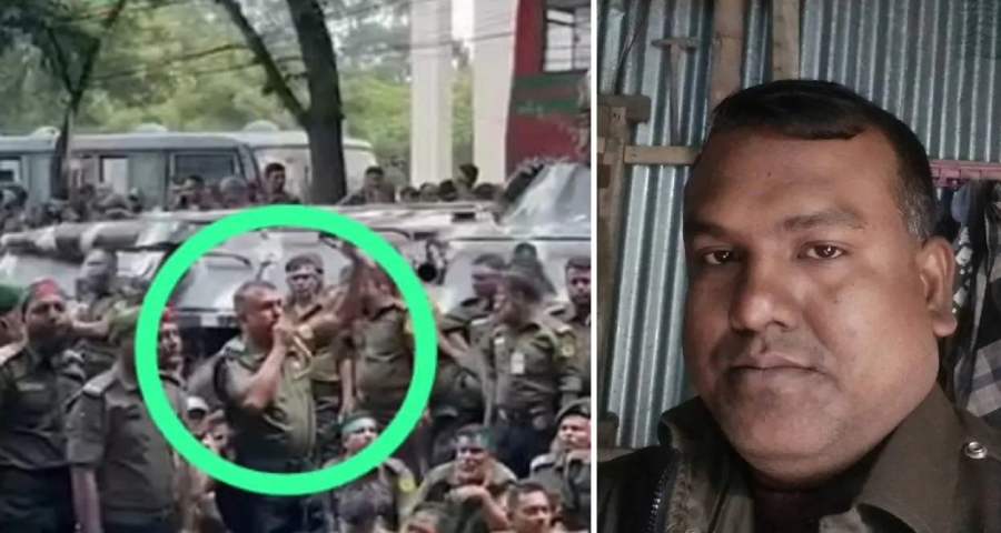 আনসার বিশৃঙ্খলার নেতৃত্বে স্বেচ্ছাসেবক লীগ নেতা কাদের