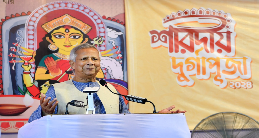 সব সম্প্রদায়-নাগরিকের সমান অধিকারের দেশ গঠন করতে চাই: প্রধান উপদেষ্টা