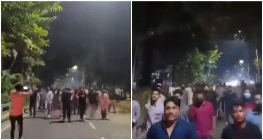 চট্টগ্রামে গভীর রাতে ছাত্রলীগের ঝটিকা মিছিল