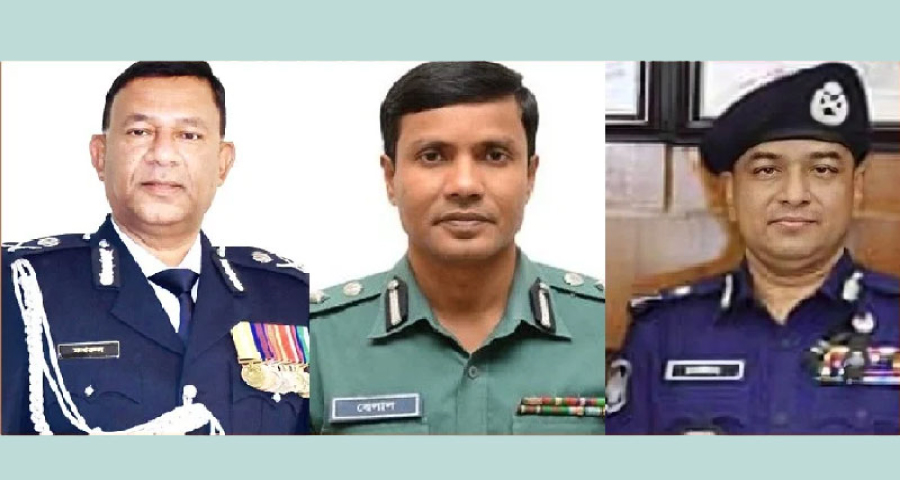 পুলিশের ৩ অতিরিক্ত আইজিপিকে বাধ্যতামূলক অবসর, ৬৫ জনকে বদলি