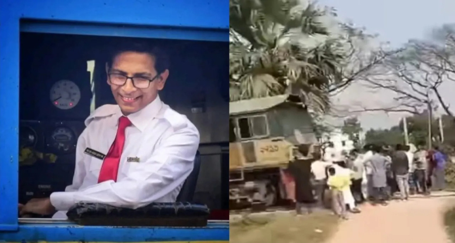 ট্রেন থামিয়ে জীবন বাঁচালেন চালক