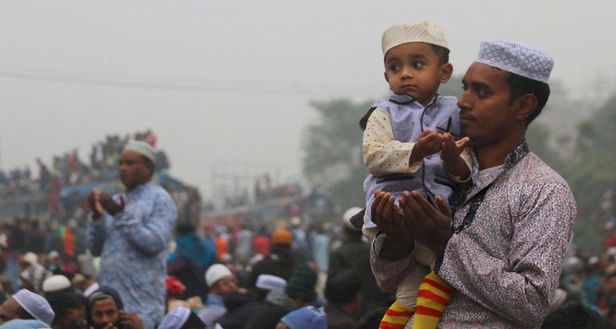 ইজতেমায় আখেরি মোনাজাত শুরু