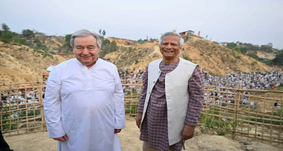 এক লাখ রোহিঙ্গার সঙ্গে ইফতার করলেন প্রধান উপদেষ্টা ও জাতিসংঘ মহাসচিব