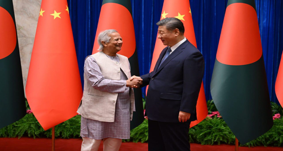 ঢাকা-বেইজিং এক চুক্তি ৮ এমওইউ