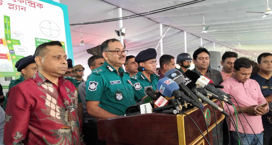 ঢাকার ঈদের জামাতের নিরাপত্তায় থাকবে ১৫ হাজার পুলিশ