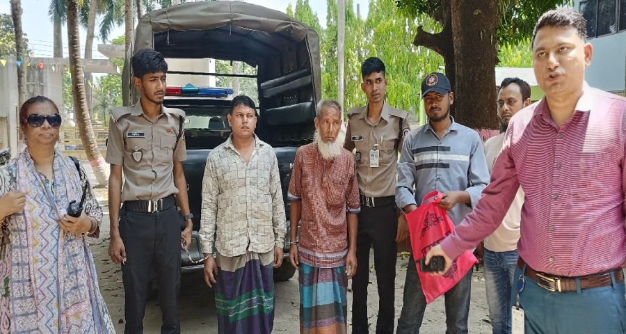 গৌরীপুরে ইয়াবা সহ জামাই-শ্বশুর গ্রেপ্তার