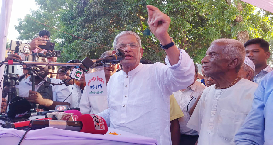 ইউনূস সাহেব দয়া করে তাড়াতাড়ি নির্বাচনটা দেন : মির্জা ফখরুল