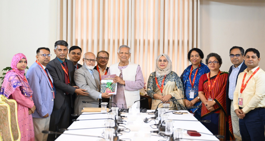 প্রধান উপদেষ্টার কাছে স্থানীয় সরকার সংস্কার কমিশনের প্রতিবেদন জমা