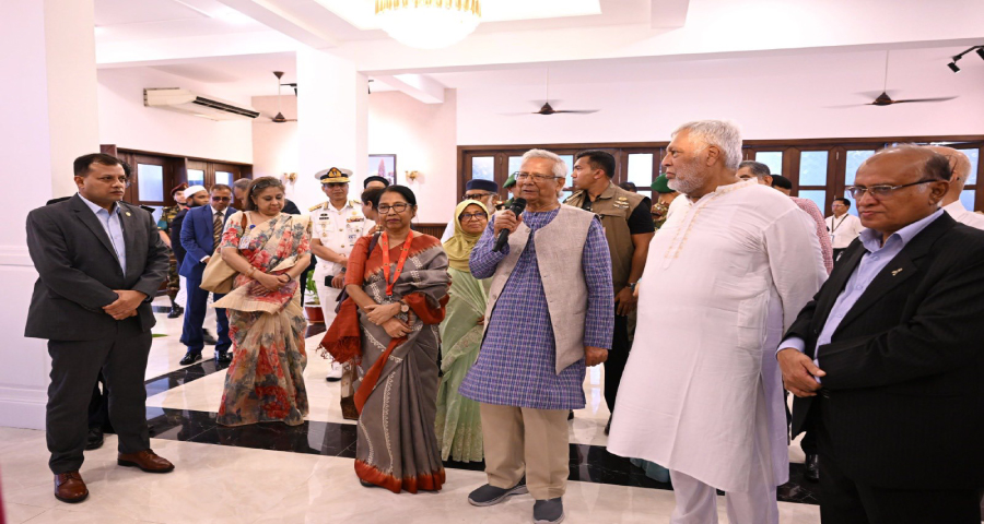 কর্ণফুলী নদীর ওপর রেল ও সড়ক সেতু নির্মাণকাজের উদ্বোধন