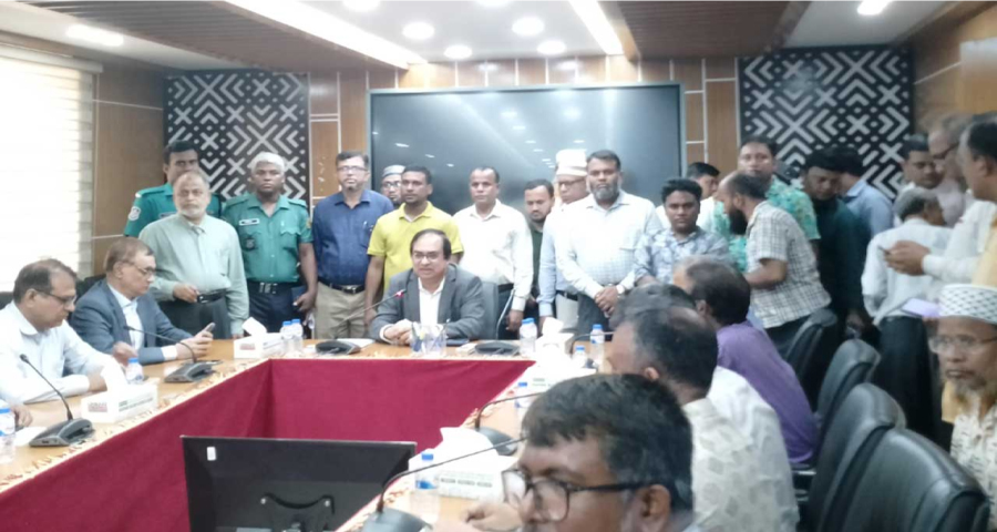 কর্মচারী প্রতিনিধিদের সঙ্গে সচিবদের বৈঠক শুরু