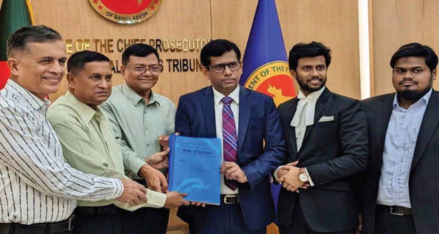 শেখ হাসিনাসহ ৩ জনের বিরুদ্ধে গণহত্যা মামলার তদন্ত প্রতিবেদন জমা