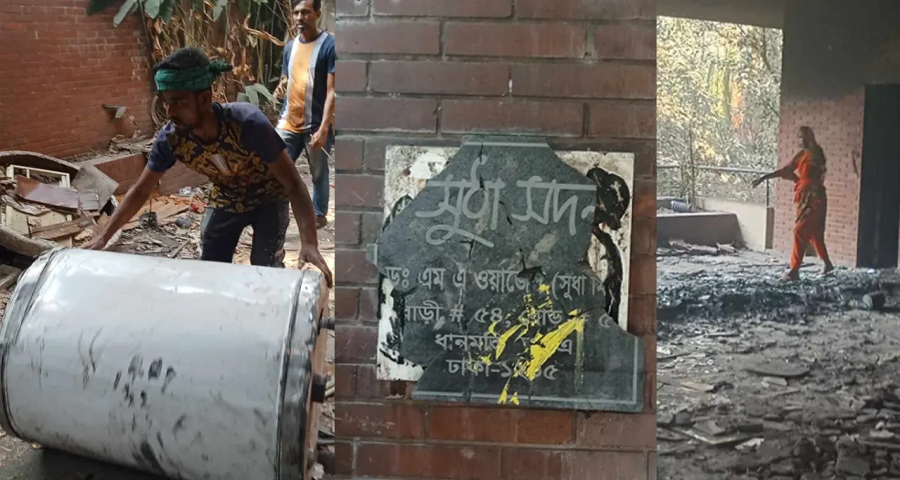 শেখ হাসিনার বাসভবনে এখন সব অপকর্ম হয়