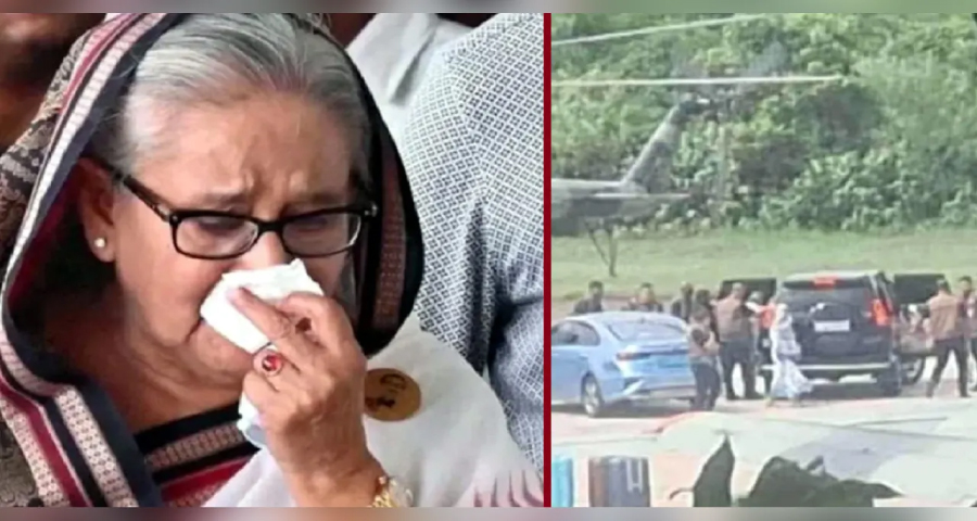 সরকার পতনের আগেই আত্মীয়স্বজনদের বিশেষ বার্তা দেন হাসিনা