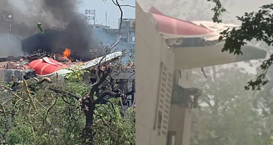 ভারতে ২৪২ আরোহী নিয়ে বিমান বিধ্বস্ত, বহু হতাহতের শঙ্কা