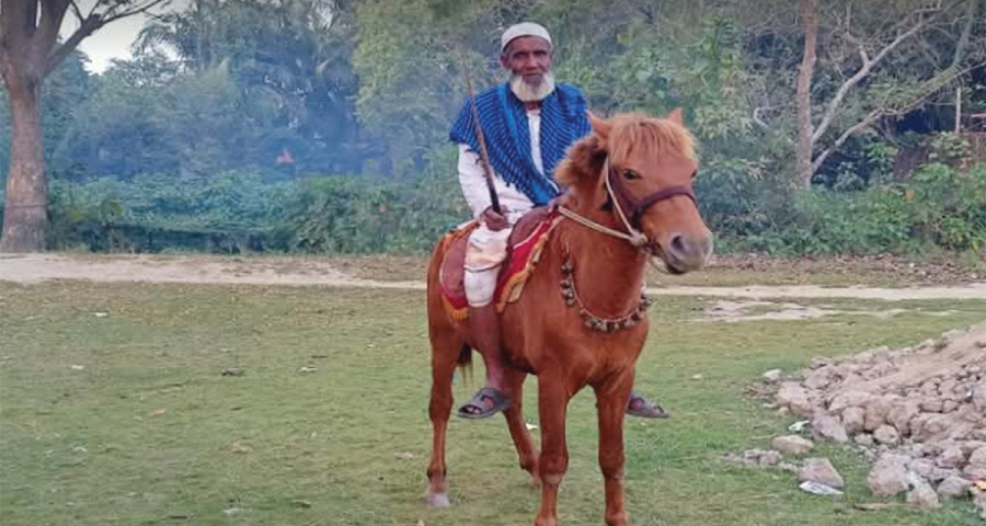 ঘোড়ার শোকেই শেষ ঠিকানায় পাড়ি দিলেন সেই মনু মিয়া