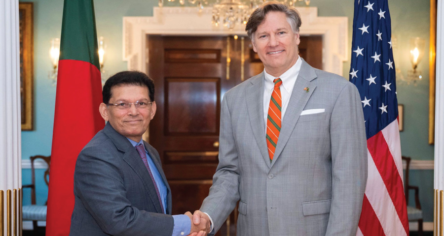 মার্কিন উপ-পররাষ্ট্রমন্ত্রীর সঙ্গে জাতীয় নিরাপত্তা উপদেষ্টার বৈঠক