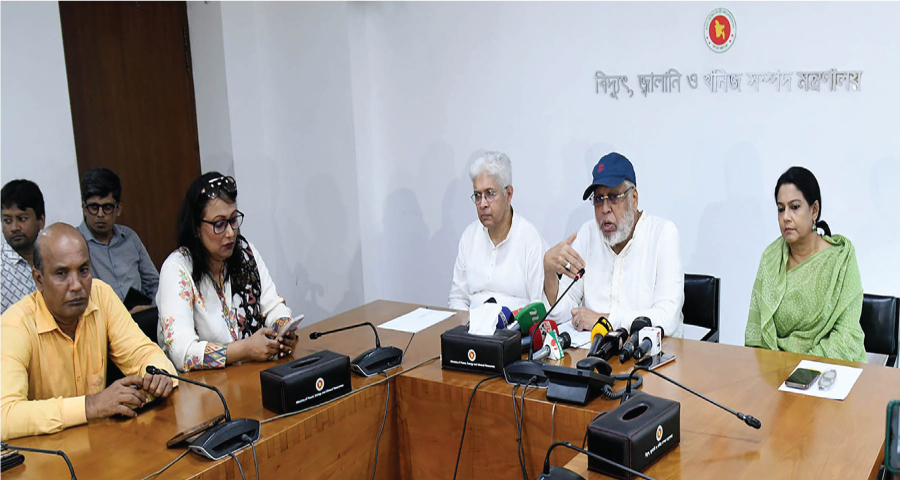 এনবিআরের আন্দোলন ছিল সরকারবিরোধী : জ্বালানি উপদেষ্টা