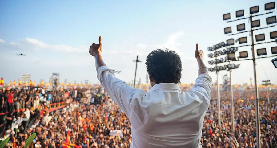 বিজেপিকে ‘ফ্যাসিবাদী’ বলে যুদ্ধ ঘোষণা থালাপতি বিজয়ের