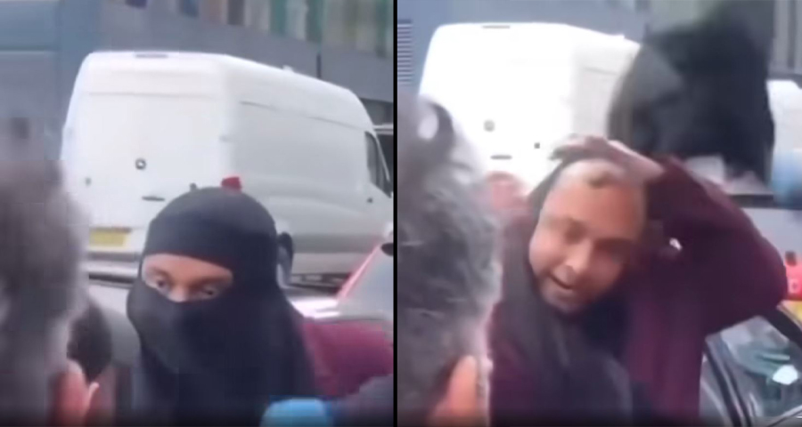 লন্ডনে বোরকা পরে চুরির সময় ধরা ভারতীয় নাগরিক লক্ষ্মণ লাল