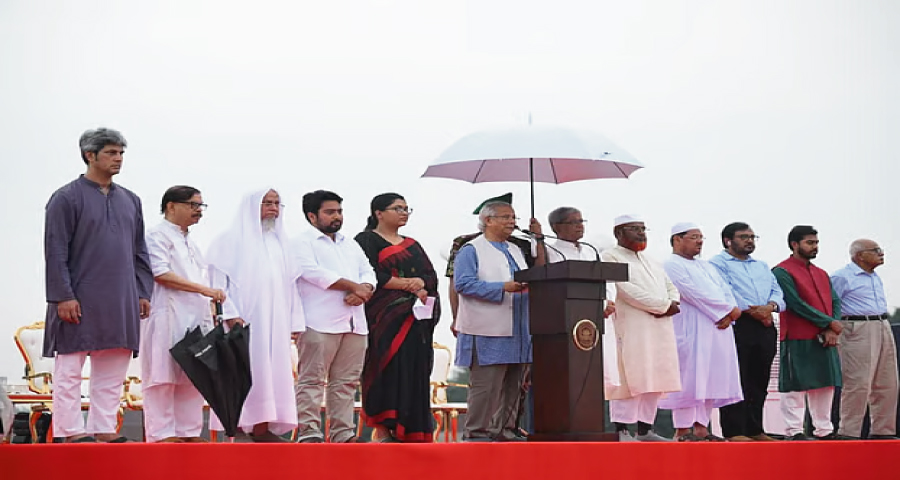 গণ–অভ্যুত্থানের রাষ্ট্রীয় ও সাংবিধানিক স্বীকৃতি দেওয়া হবে: প্রধান উপদেষ্টা