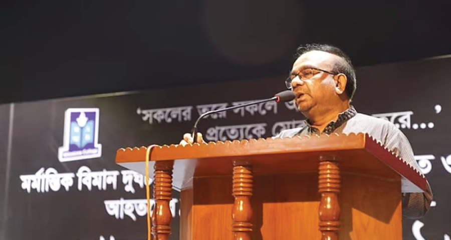 মাইলস্টোন স্কুলের অধ্যক্ষ: ৪-৫ মিনিট আগে দুর্ঘটনাটি হলে কত সন্তান হারাতাম, ঠিক নেই