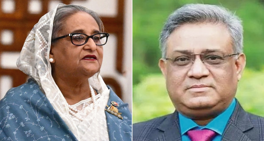 <span style='color:red;font-size:14px;'>হাসিনার ফোনালাপ ট্রাইব্যুনালে</span><br> রাজাকারদের ফাঁসি দিছি, আন্দোলনকারীদেরও ছাড়ব না