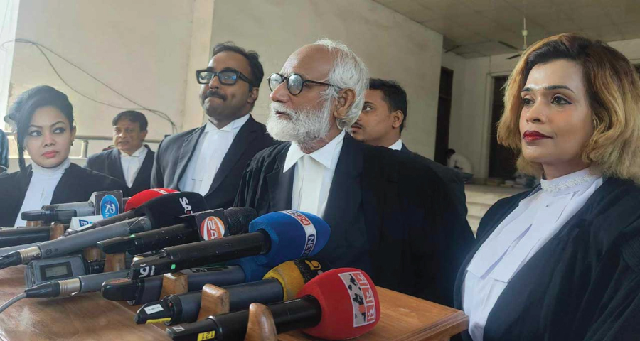 <span style='color:red;font-size:14px;'>জেড আই খান পান্না</span><br> শেখ হাসিনার আইনজীবী হতে আবেদন, ট্রাইব্যুনাল বললেন এখন সুযোগ নেই