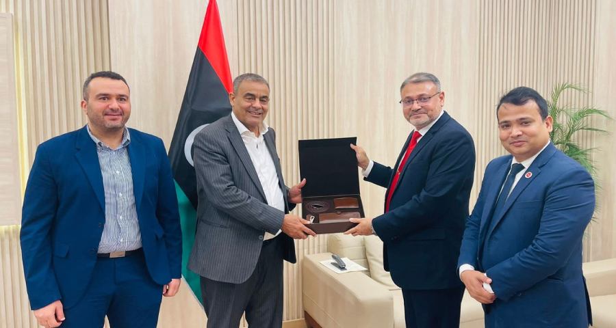 লিবিয়ার দুই মন্ত্রীর সঙ্গে বাংলাদেশের রাষ্ট্রদূতের বৈঠক