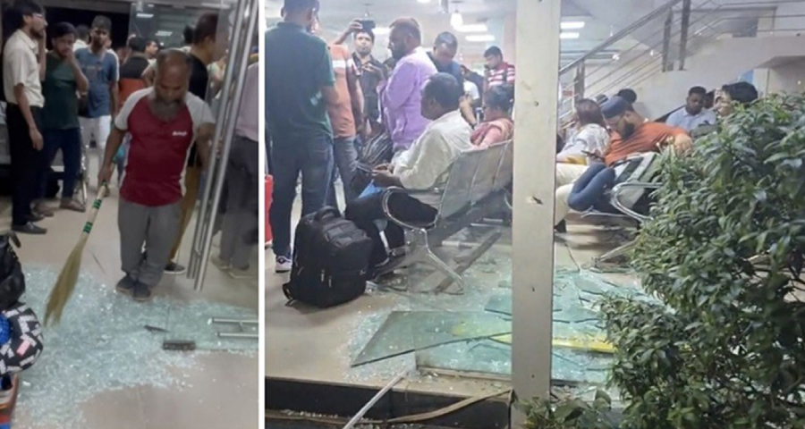 <span style='color:red;font-size:14px;'>অভিযোগ স্বেচ্ছাসেবক দল নেতার বিরুদ্ধে</span><br> সিগারেট খেতে নিষেধ করায় মালিবাগে সোহাগ পরিবহনের কাউন্টারে তাণ্ডব