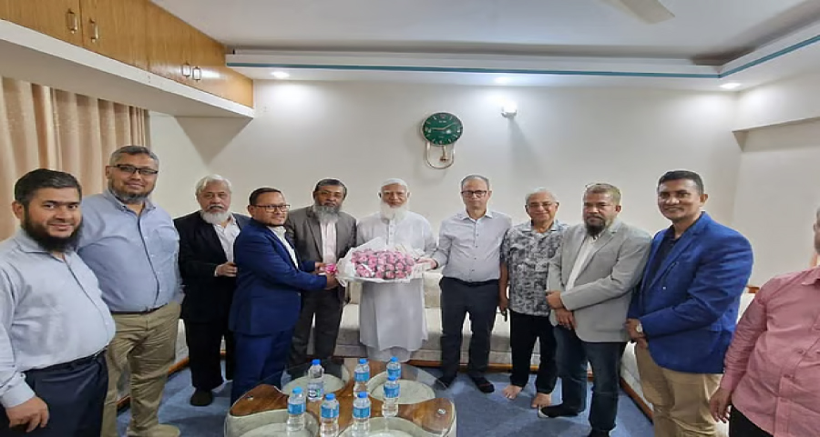 জামায়াতের আমিরের সঙ্গে বৈঠক করলেন পোশাকশিল্পের মালিকেরা