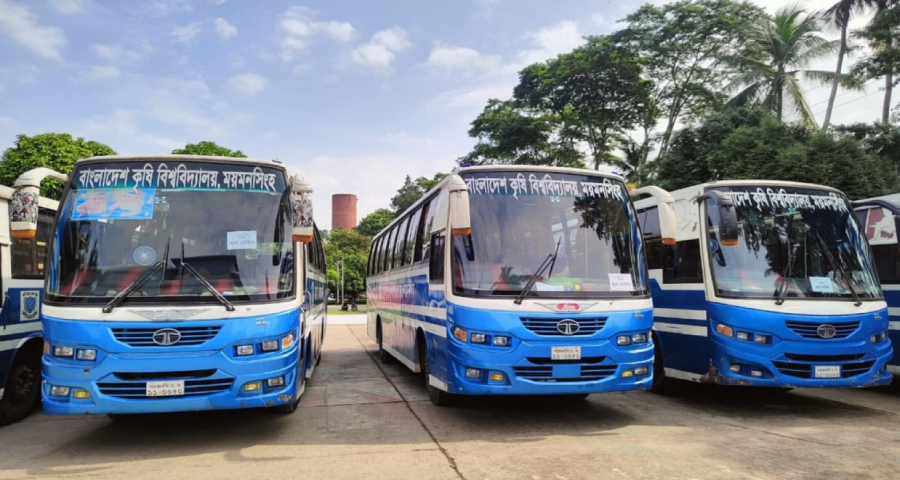 বিসিএস পরীক্ষার্থীদের জন্য বাকৃবি প্রশাসনের বিশেষ বাস সার্ভিস চালু