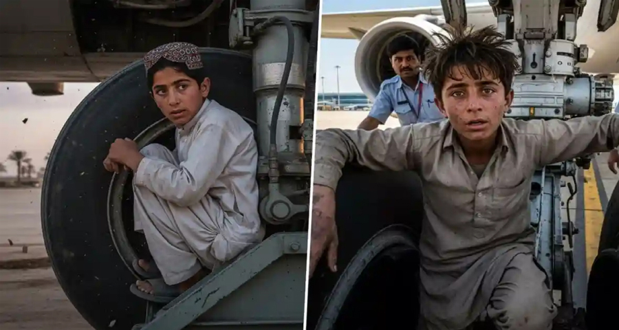 কাবুল থেকে বিমানের ল্যান্ডিং গিয়ারে লুকিয়ে দিল্লি পৌঁছাল কিশোর