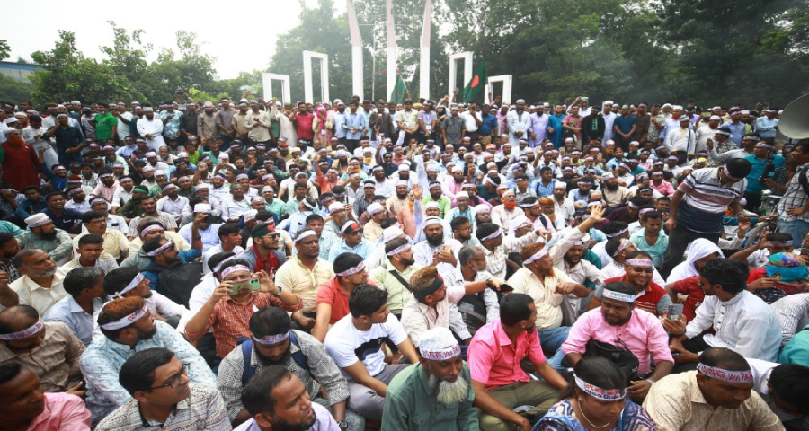 এমপিওভুক্ত শিক্ষক-কর্মচারীদের আন্দোলন প্রত্যাহার