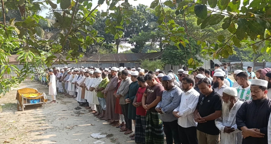 মেট্রোরেল দুর্ঘটনায় নিহত আবুল কালামের দাফন সম্পন্ন