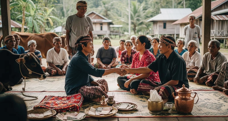 স্ত্রীকে প্রেমিকের হাতে তুলে দিলেন স্বামী, বিনিময়ে নিলেন গরু ও টাকা