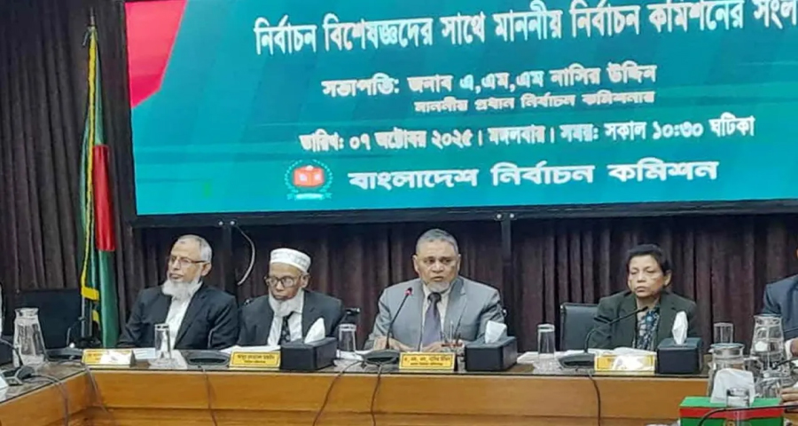 সুষ্ঠু নির্বাচনকে জীবনের শেষ সুযোগ হিসেবে নিয়েছি : সিইসি