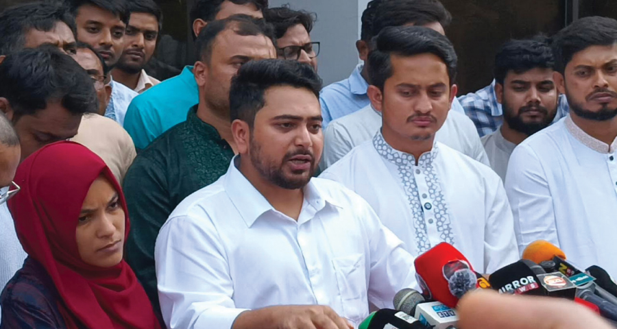 জনগণের আকাঙ্ক্ষার বিপরীতে দাঁড়ালে হিতে বিপরীত হবে : নাহিদ