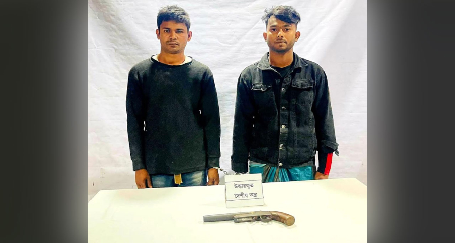 কুমিল্লায় অস্ত্রসহ যুবদল ও ছাত্রদলের দুই কর্মী আটক