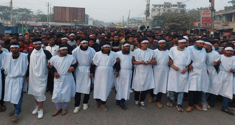 ঝিনাইদহ-৪-এ রাশেদ খাঁনকে অবাঞ্চিত ঘোষণা করলেন বিএনপির নেতাকর্মীরা