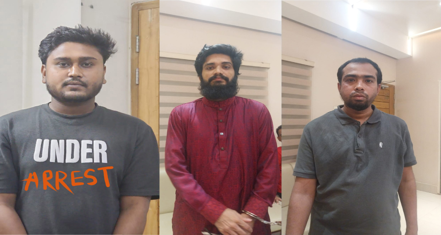 আগুন সন্ত্রাস ও নৈরাজ্য সৃষ্টিকারী চক্রের ৪ সদস্য গ্রেপ্তার