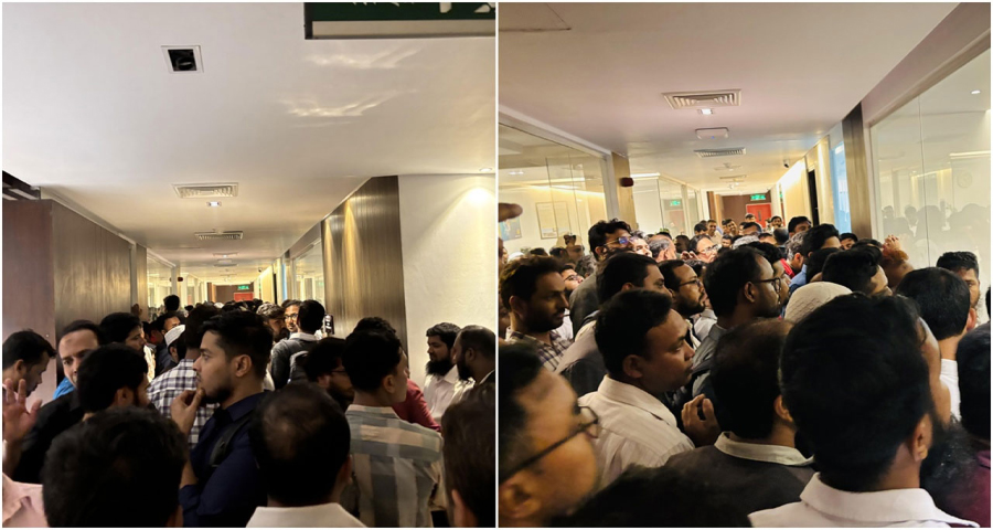 ভাতার দাবিতে অর্থ উপদেষ্টাকে অবরুদ্ধ করে আন্দোলন : ১৪ জন বরখাস্ত