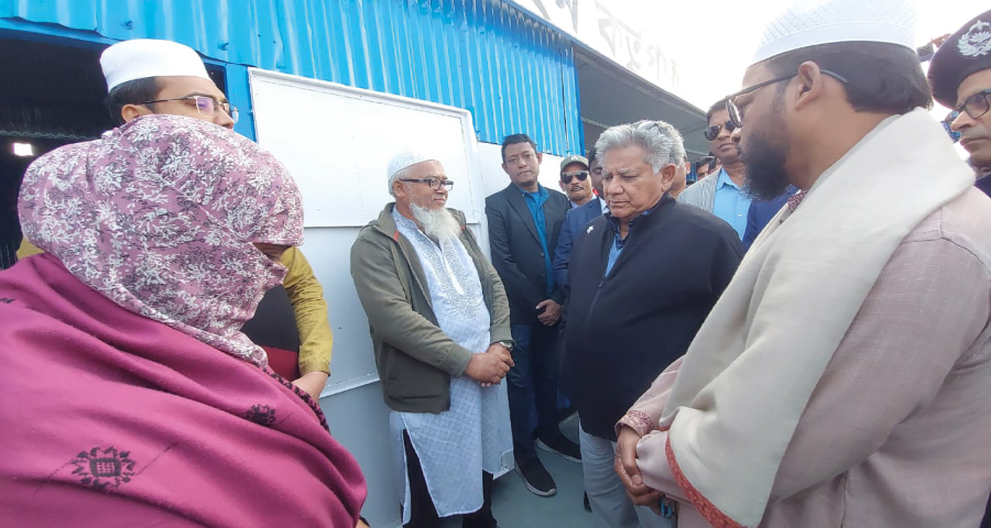 <span style='color:red;font-size:14px;'>লঞ্চঘাট উদ্বোধন</span><br> শহীদ শরিফ ওসমান হাদির নাম ছড়িয়ে পড়েছে বিশ্বজুড়ে : নৌপরিবহন উপদেষ্টা
